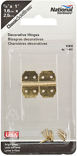 PackagingImage for Decorative Hinge