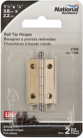 PackagingImage for Ball Tip Hinge