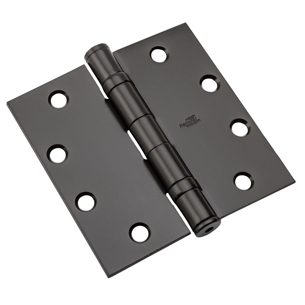 Tell Manufacturing 4-1/2-in H Silver Mortise Exterior Door Hinge (3-Pack)