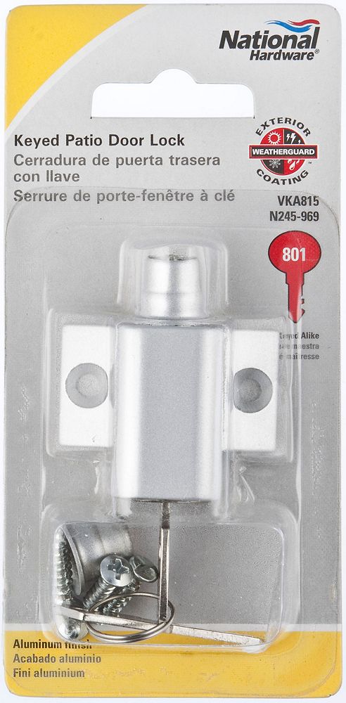 PackagingImage for Keyed Patio Door Lock