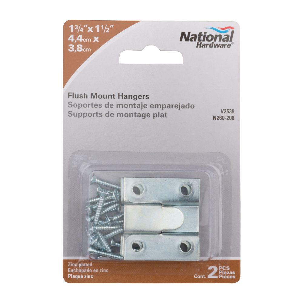 National Hardware N260-152 Q Bilderhaken Aus Edelstahl – Witterungsbeständig, Einfach Zu Montieren, Für Lichter, Windspiele & Mehr