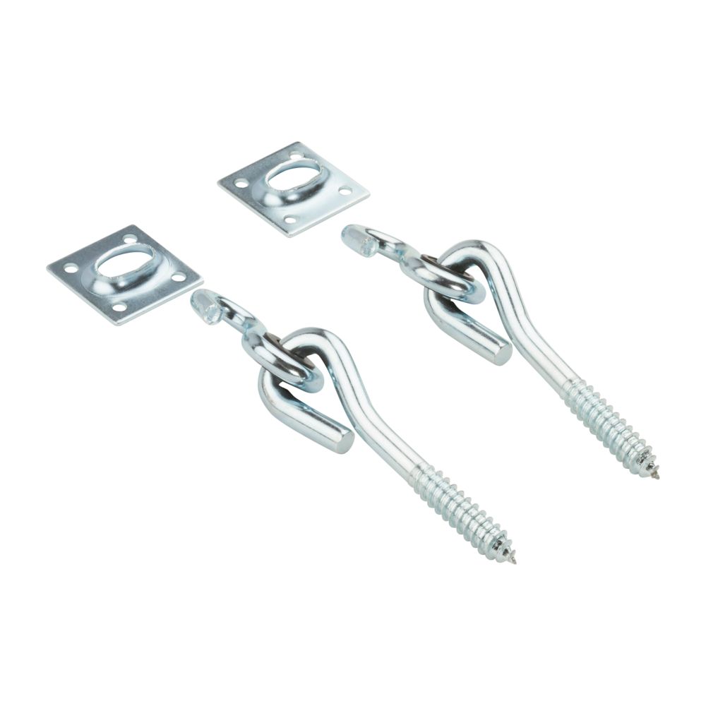 National Hardware N263-582 S-Hooks Zinc Plated Steel For Rubber Strapping  Bulk: S-Hook Outlet (038613263581-3)