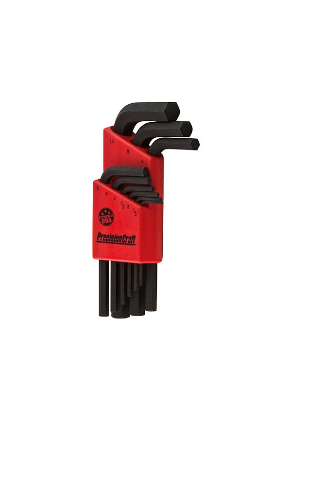 Clipped Image for Short Hex L-Wrench Set