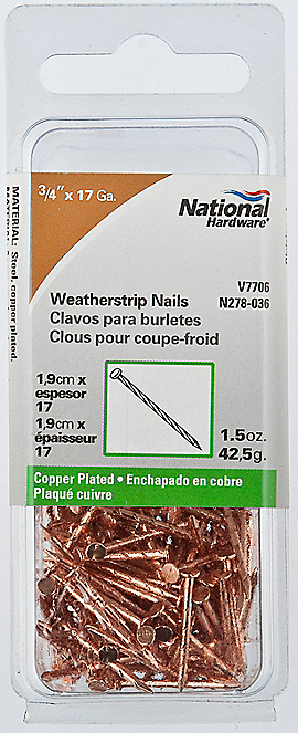 PackagingImage for Weatherstrip Nail