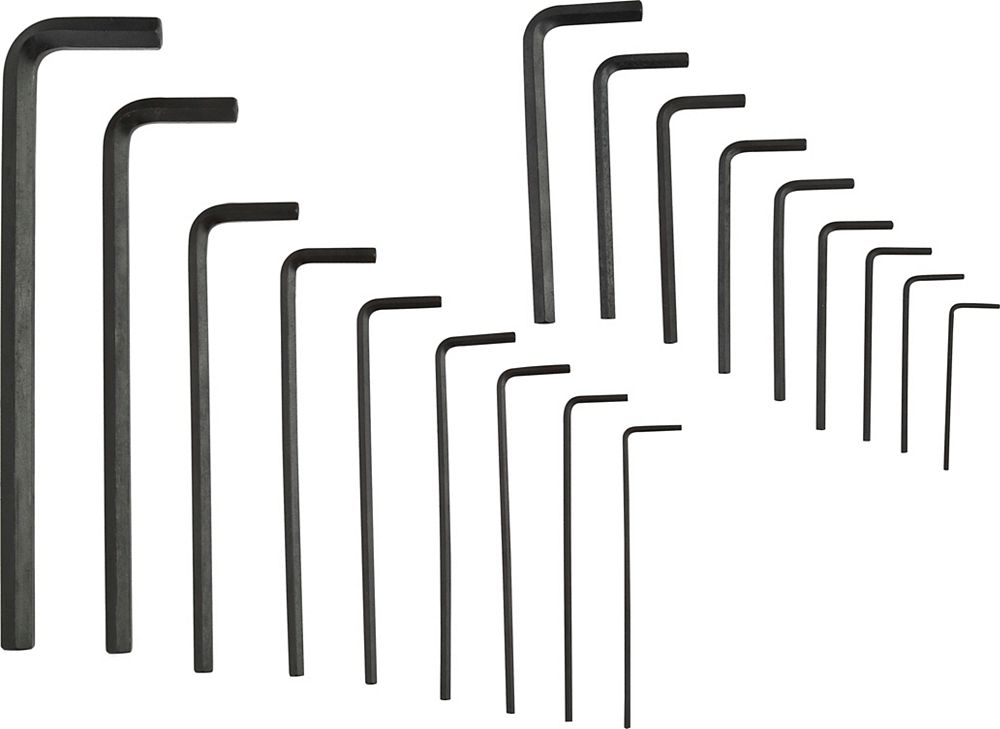 Clipped Image for Short & Long Hex L-Wrench Set