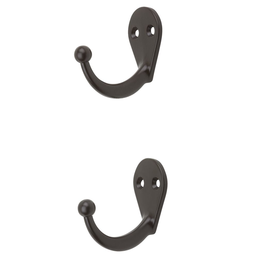 National Hardware V1960 Coat/Hat Hooks - Solid Brass in Solid Brass,  Screw-in Hooks -  Canada