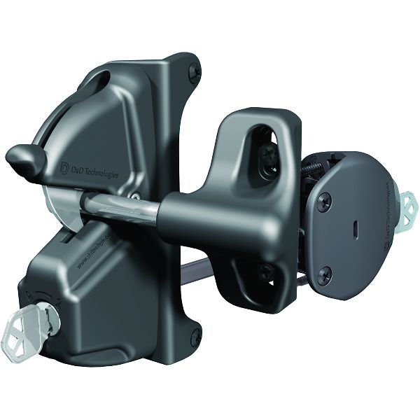 LokkLatch Deluxe - Black N346-202 | National Hardware
