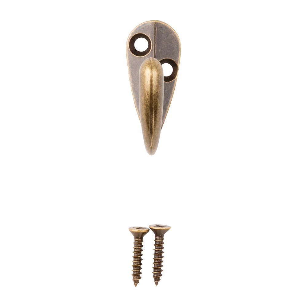Clipped Image for Single Prong Robe Hook