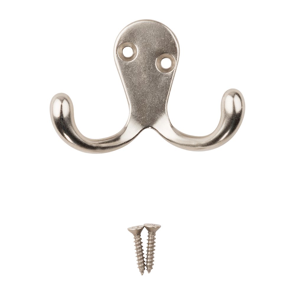 Clipped Image for Double Prong Robe Hook