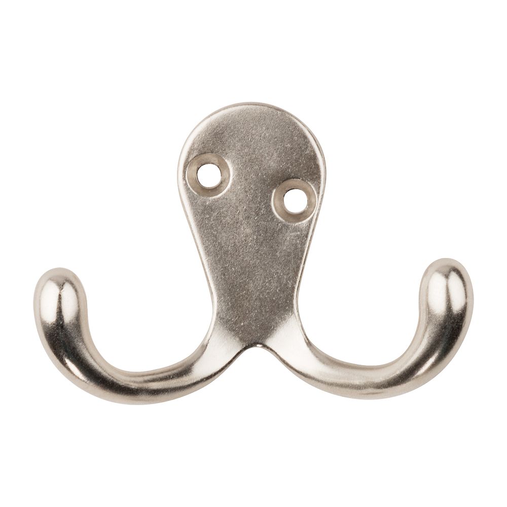 Clipped Image for Double Prong Robe Hook