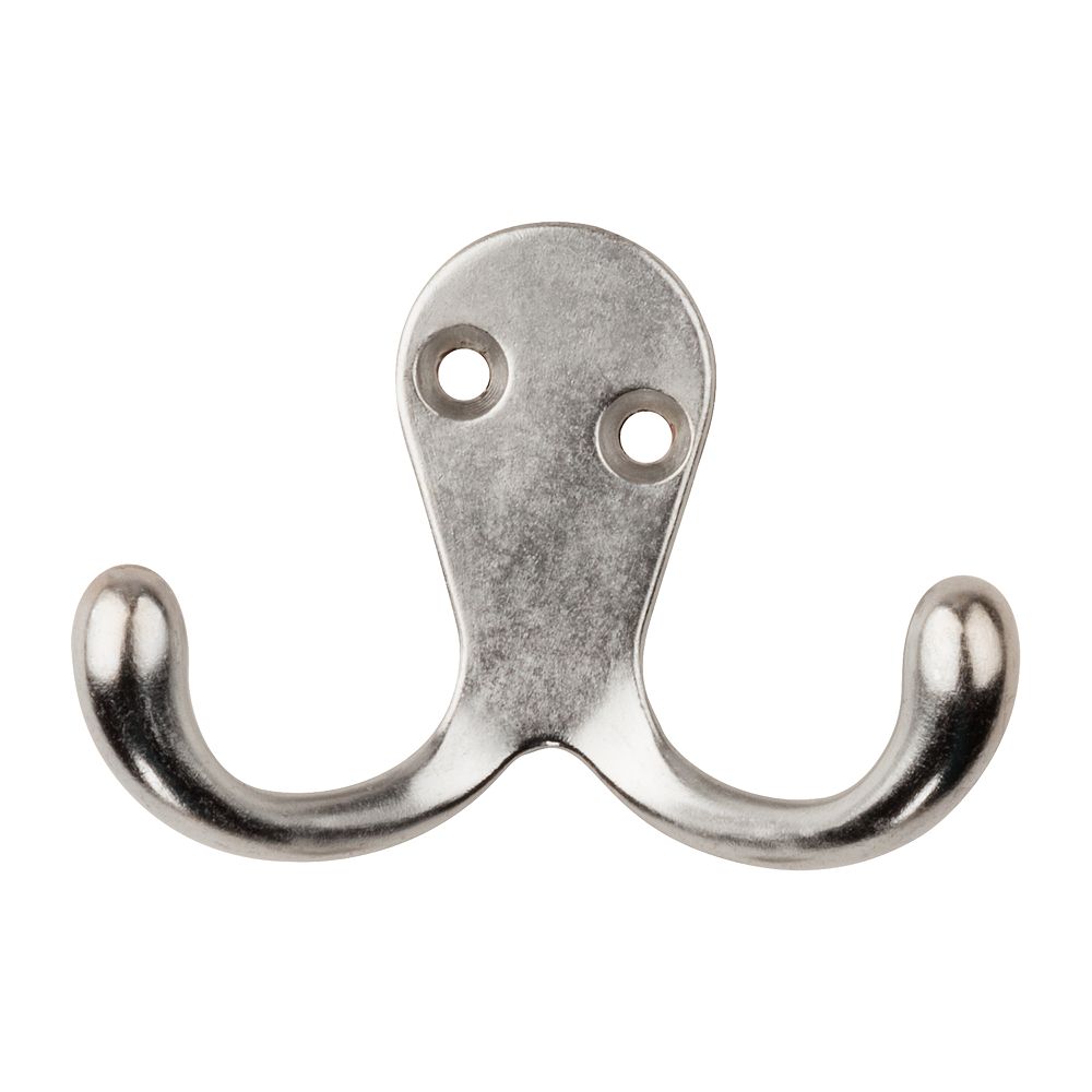 Clipped Image for Double Prong Robe Hook