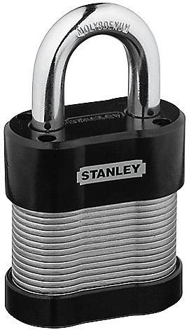 Clipped Image for Laminated Steel Padlock