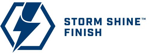 Icon representing storm shine finish